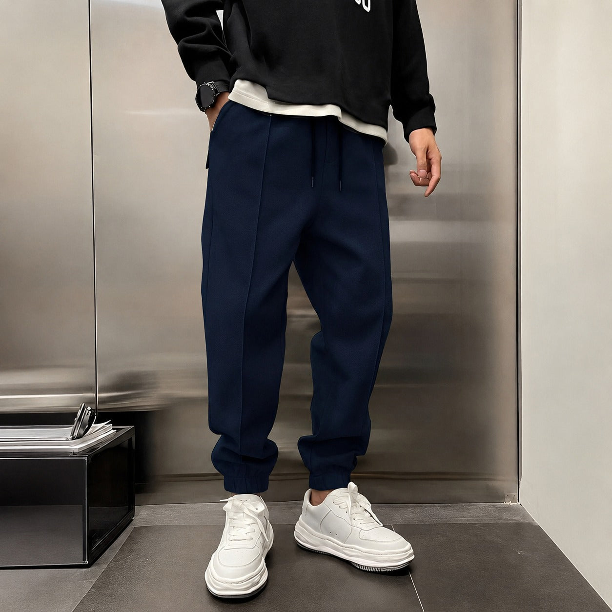 Philip - Pantalons homme confortables style décontracté