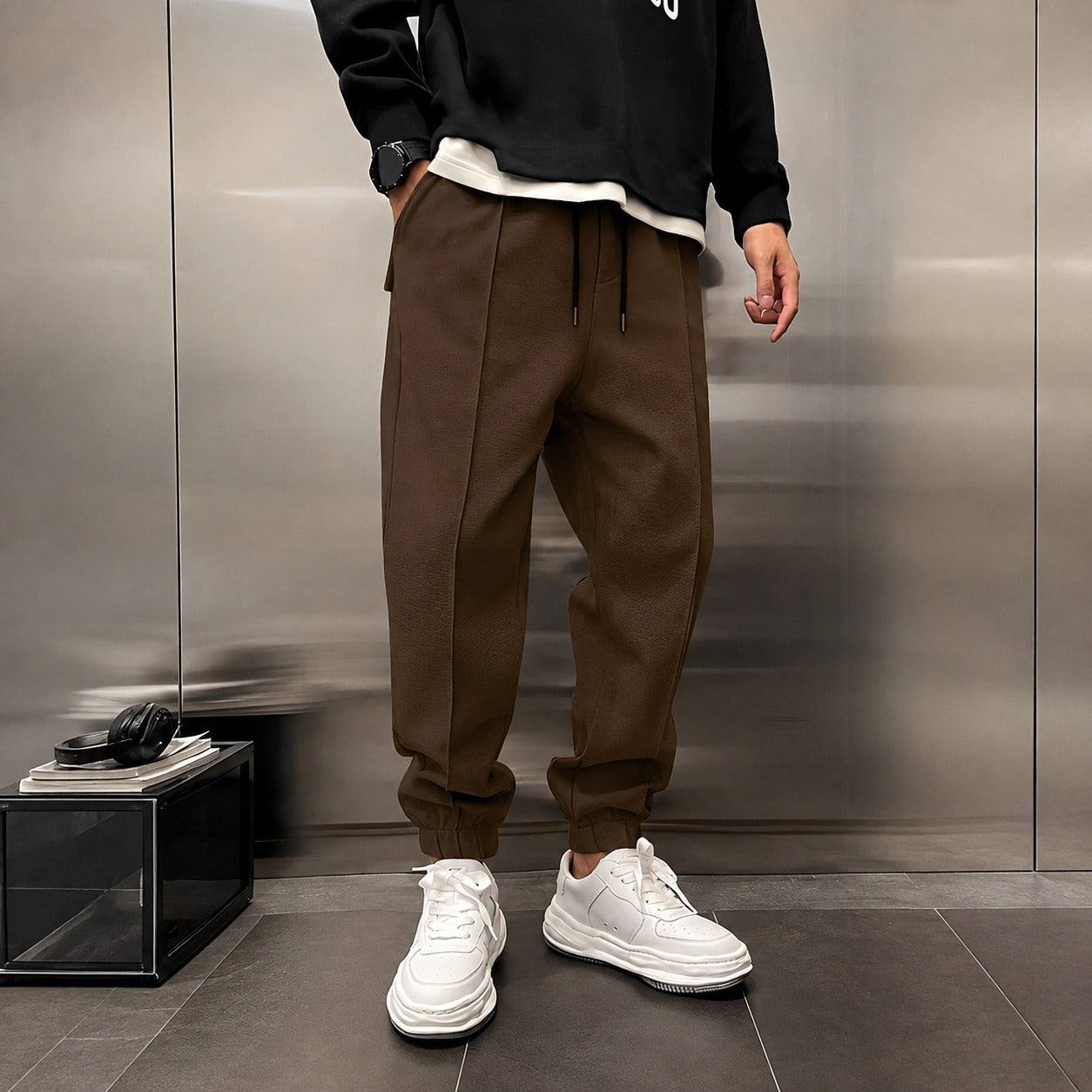 Philip - Pantalons homme confortables style décontracté