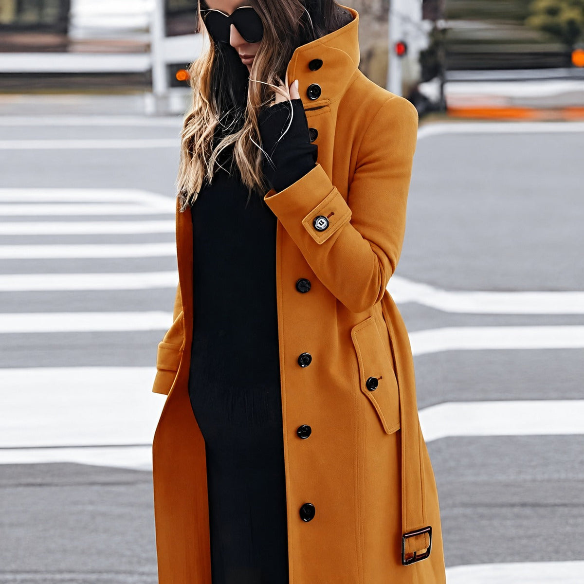 Mikaela - Manteau élégant et ajusté pour femmes