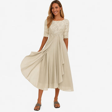 Ximena - Robe élégante pour femmes longueur genou
