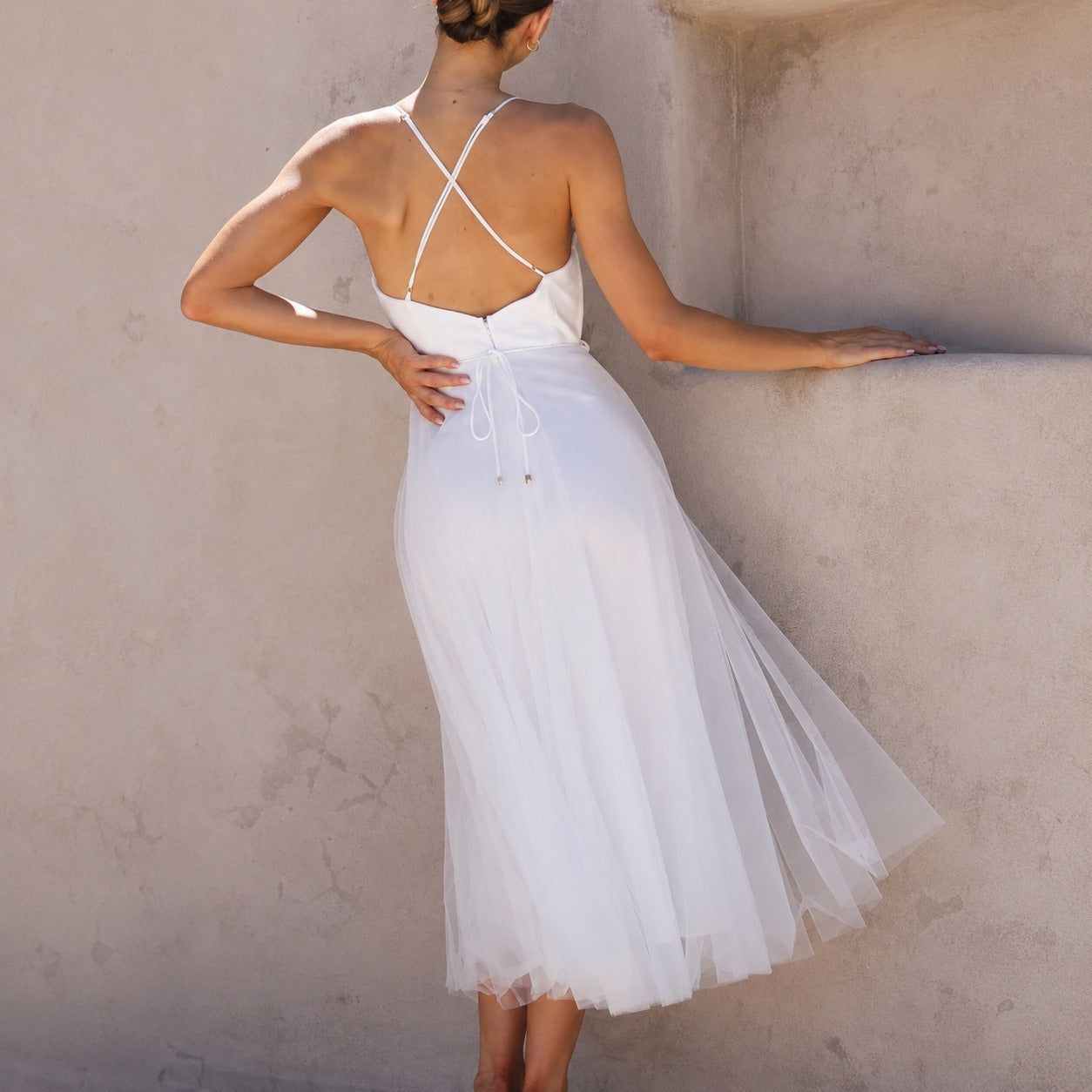 Jana - Robe midi pour les jours chauds