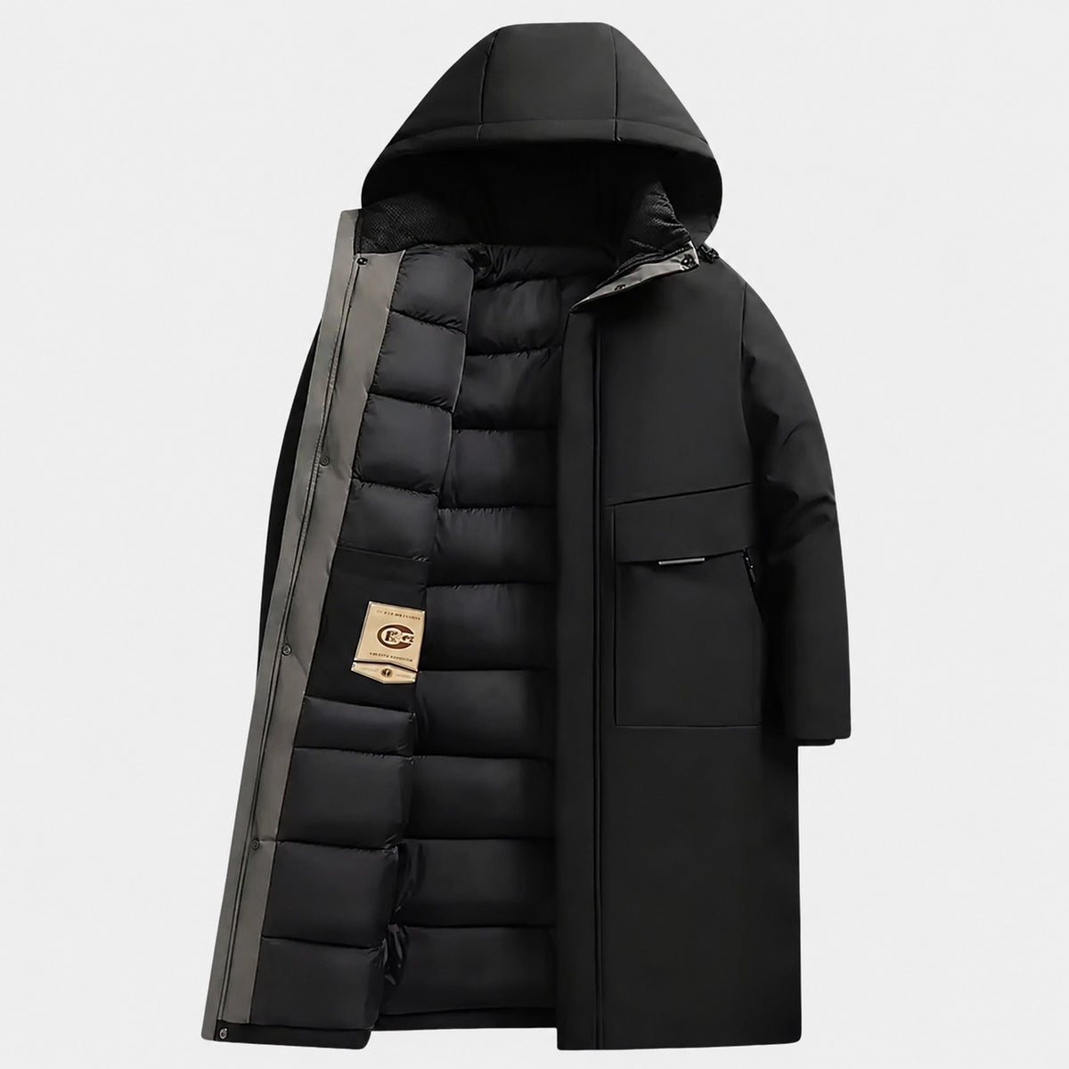 Viktor - Manteau long et chaud pour l'hiver