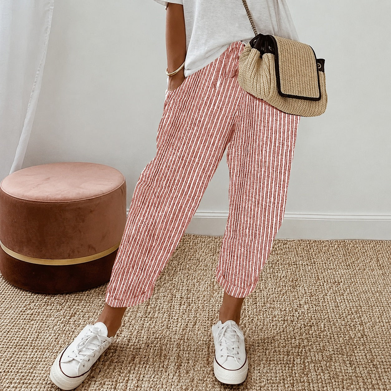 Mel - Pantalon d'été au style moderne