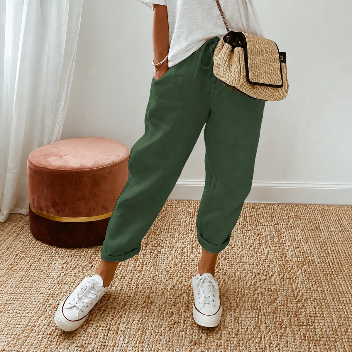 Mel - Pantalon d'été au style moderne