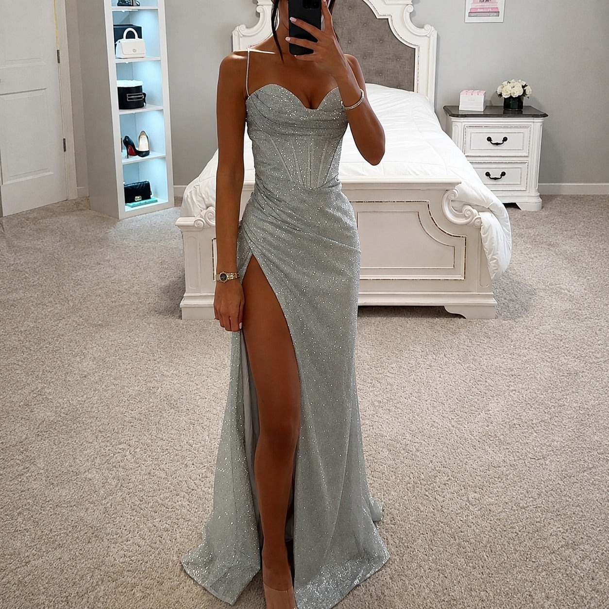 Alina - Robe corset élégante