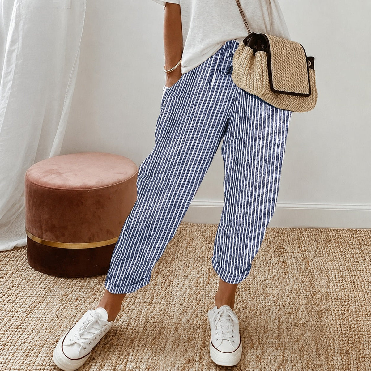 Mel - Pantalon d'été au style moderne