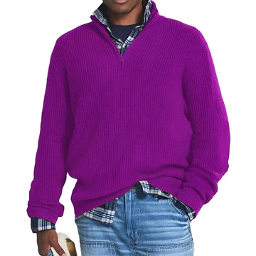 Charlton - Pull chaud à fermeture éclair pour homme