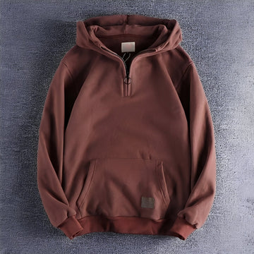 Tommy - Hoodie rétro à fermeture éclair pour hommes