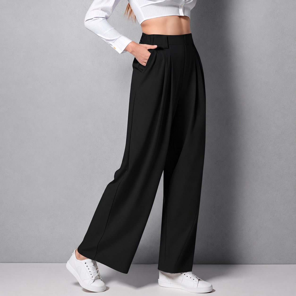Montana - Pantalon droit élastique pour femmes
