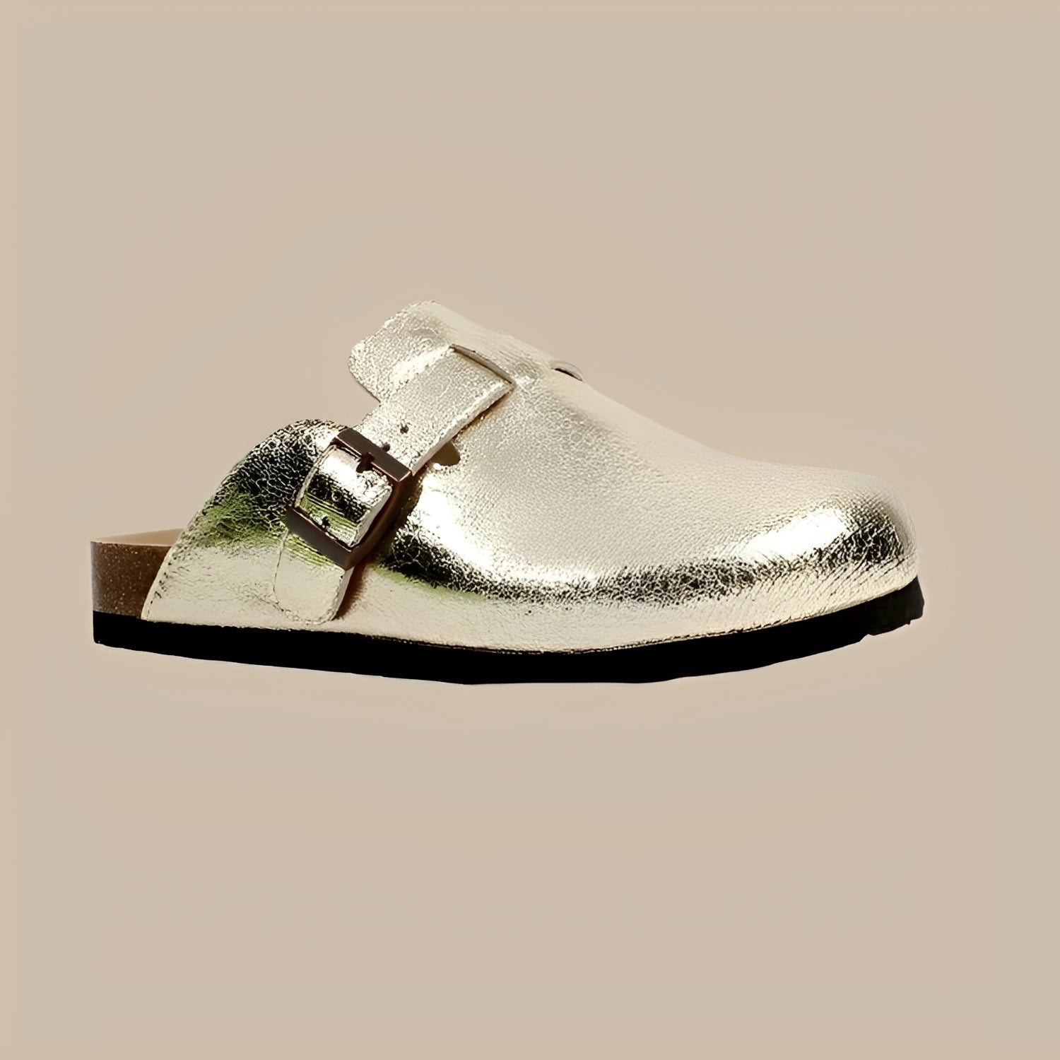 Davina - Mocassins style argent ancien
