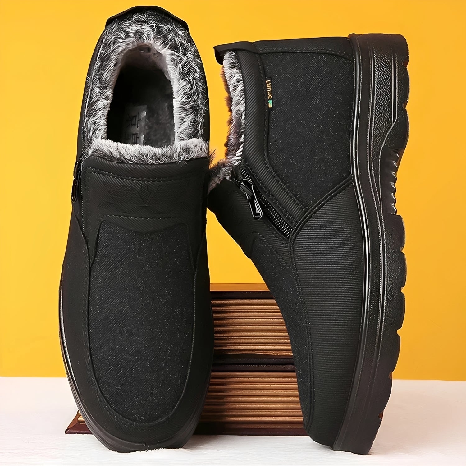 Earl - Chaussures d'hiver chaudes pour hommes