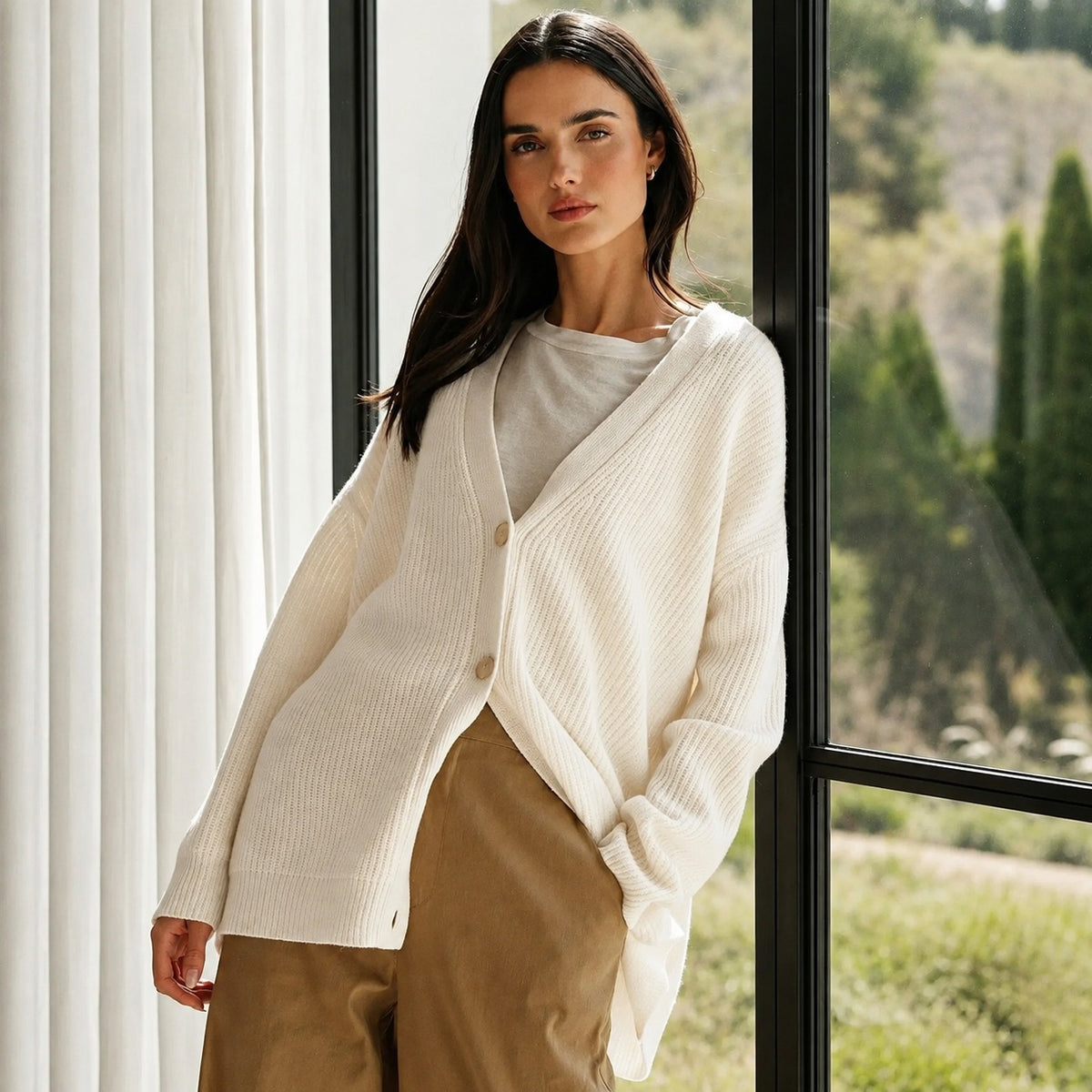 Leah - Veste oversize pour femme