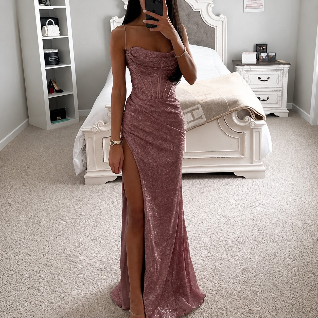 Alina - Robe corset élégante