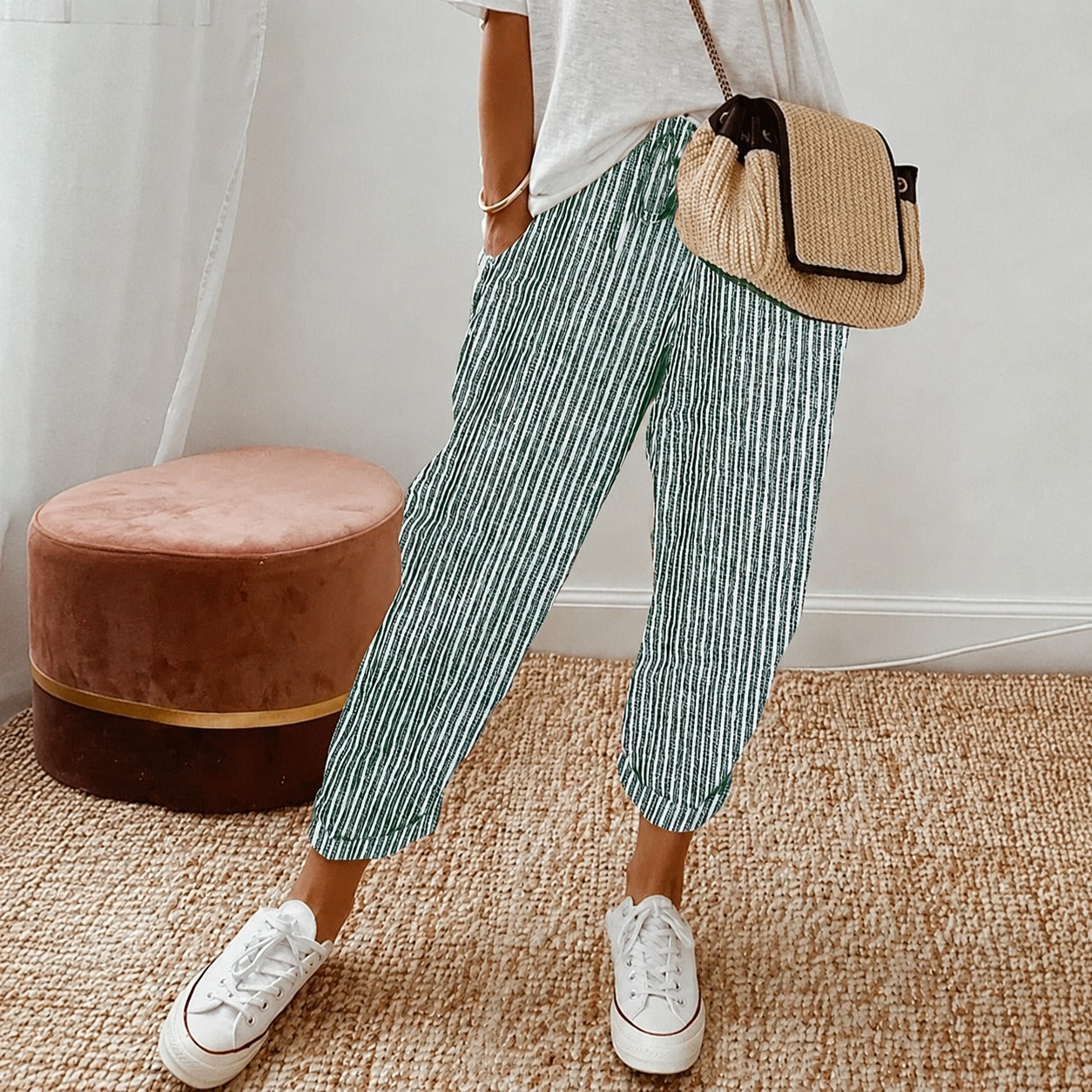 Mel - Pantalon d'été au style moderne