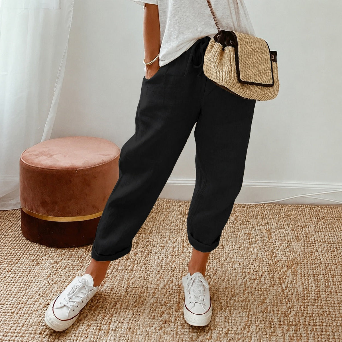 Mel - Pantalon d'été au style moderne