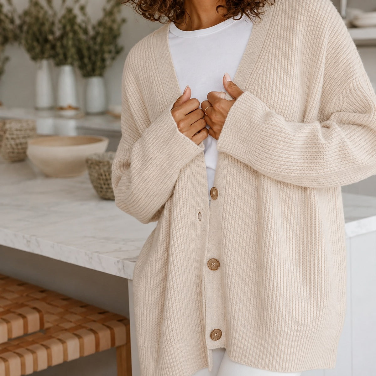 Leah - Veste oversize pour femme