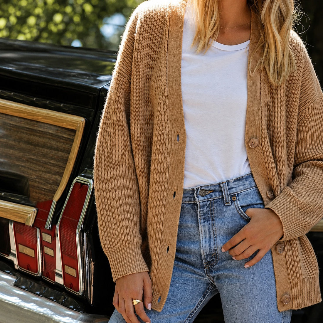 Leah - Veste oversize pour femme