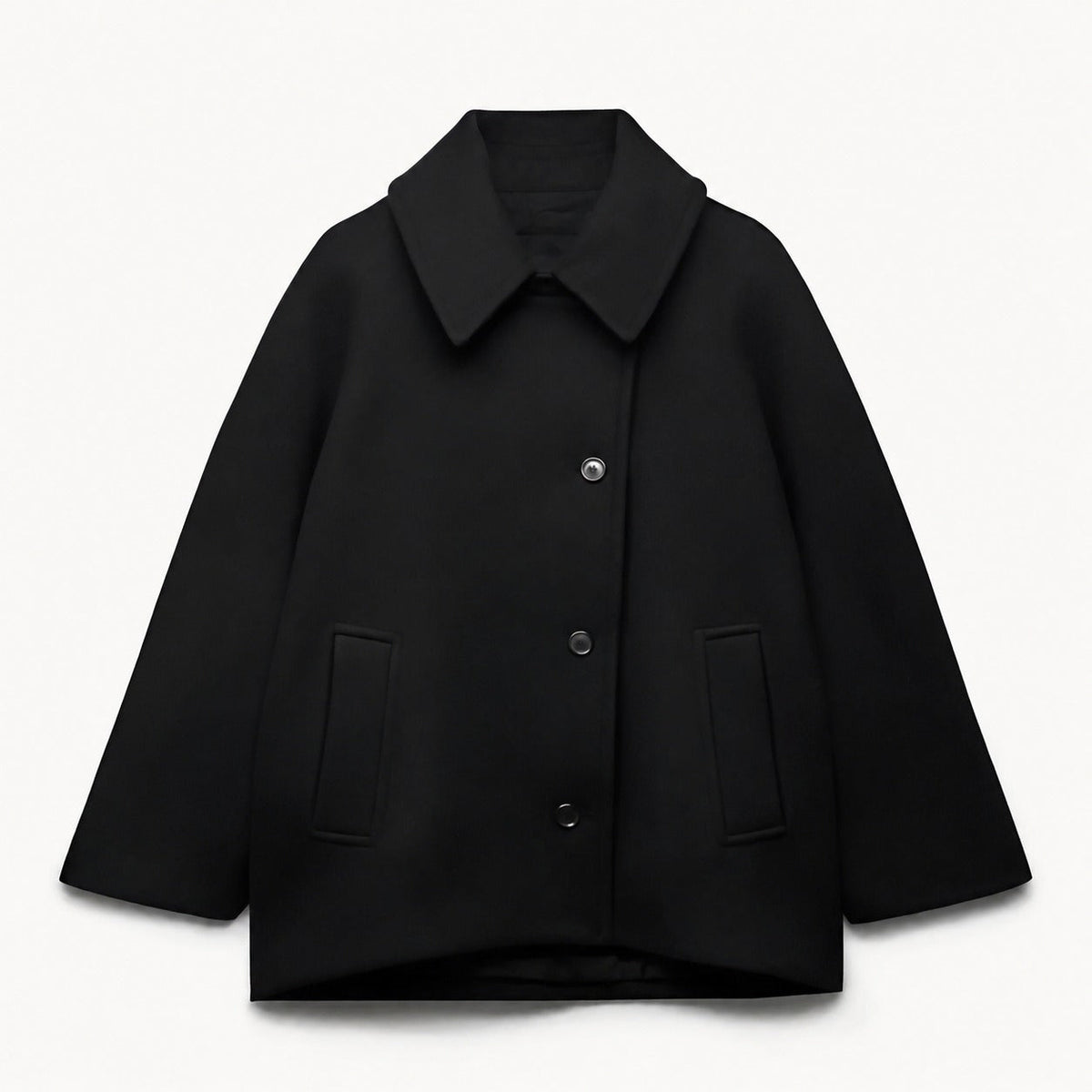 Elena - Manteau oversize à double boutonnage