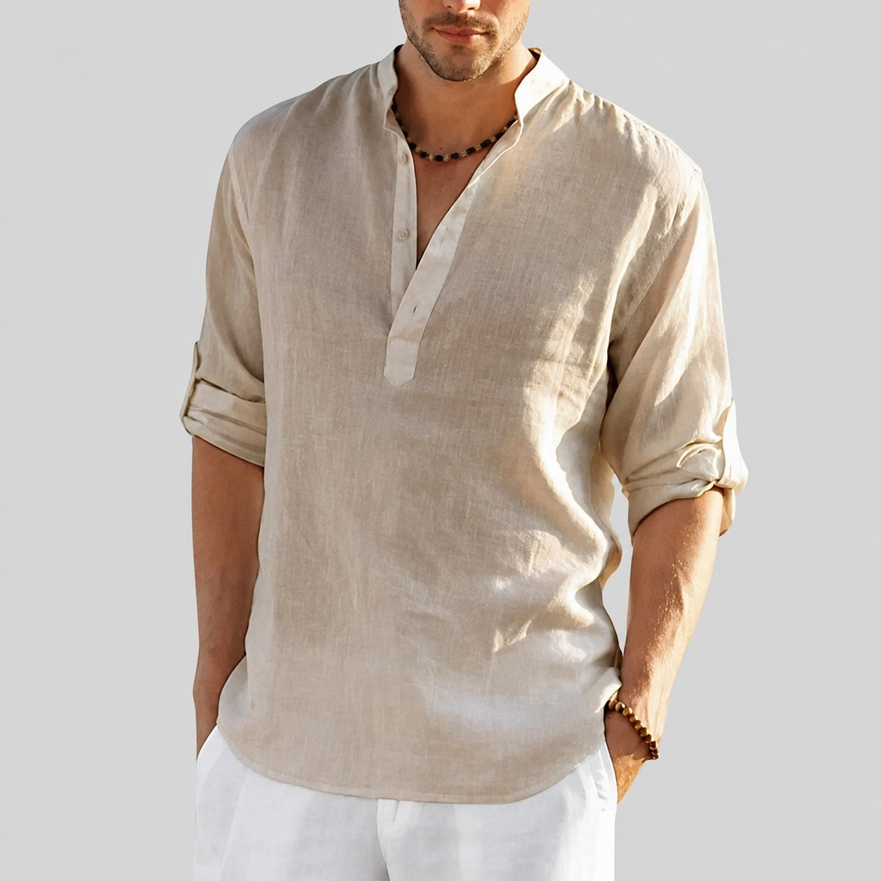 Cordell - Chemise pour homme légère et décontractée