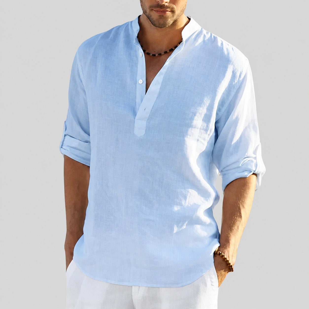 Cordell - Chemise pour homme légère et décontractée
