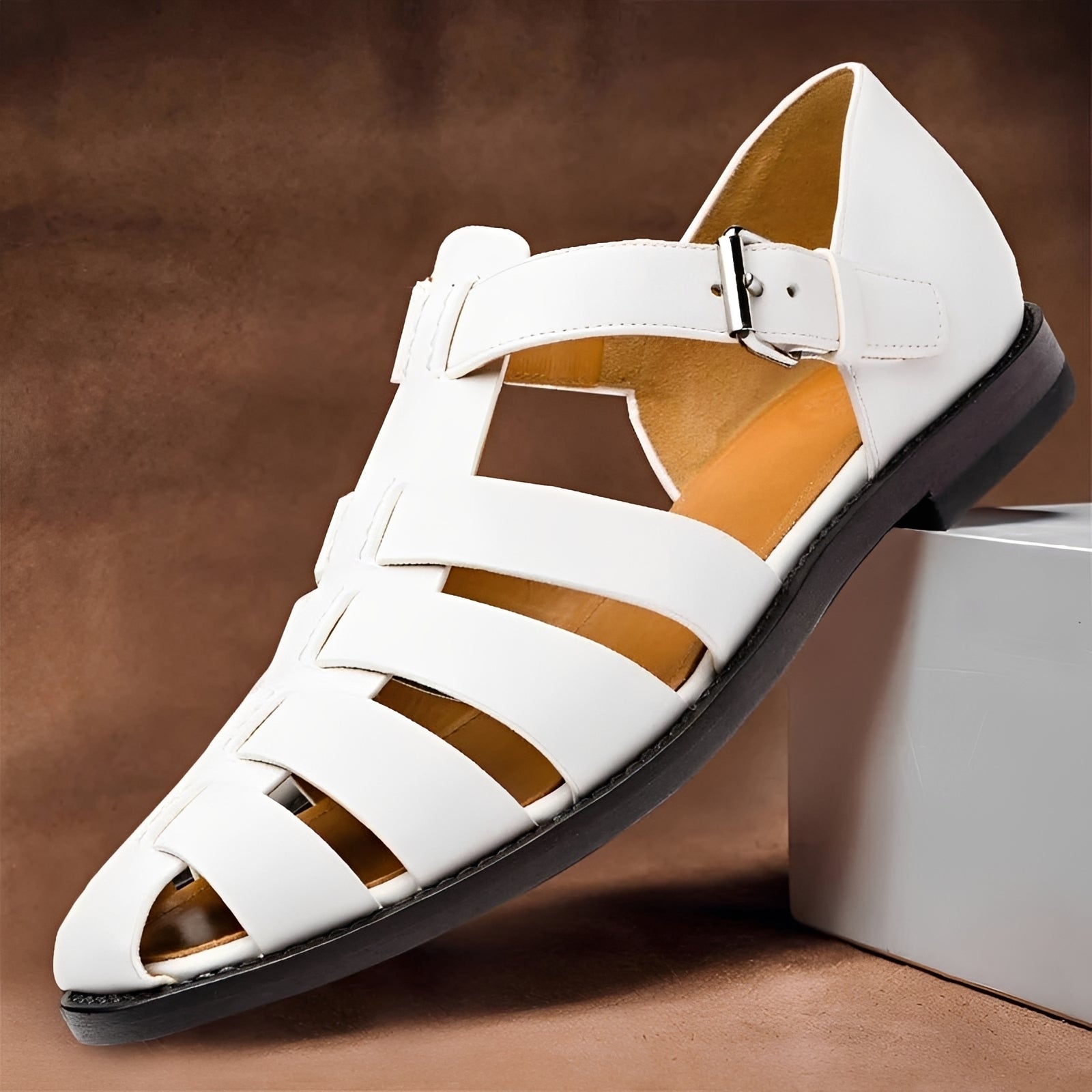 Sofronio - Sandales classiques et confortables pour hommes