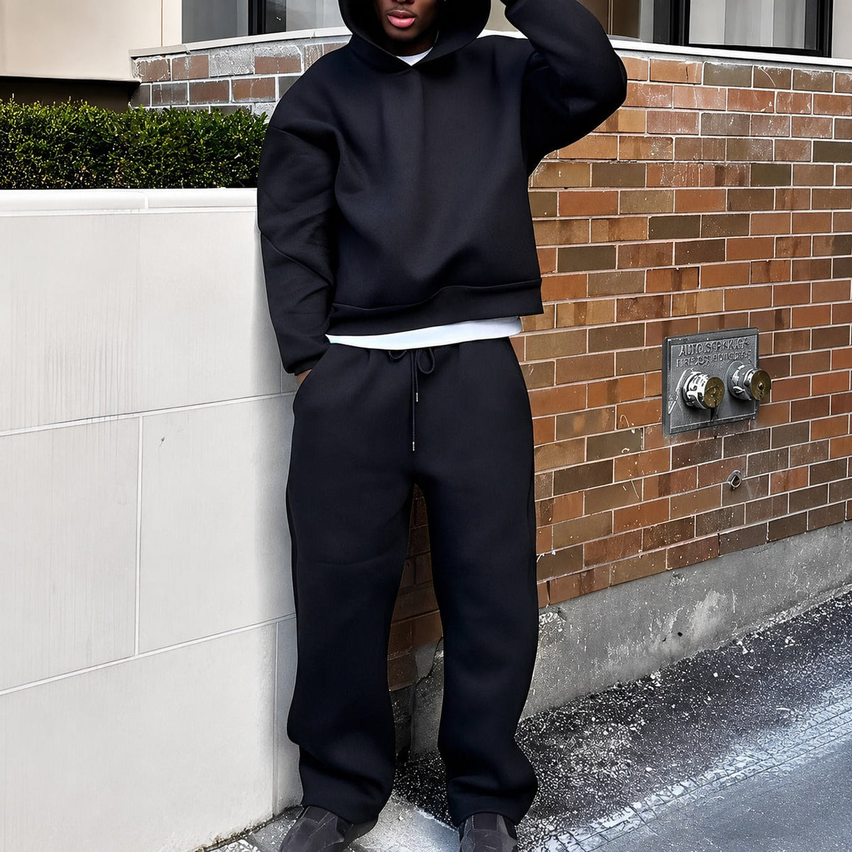 Marco - Ensemble décontracté avec sweat à capuche oversize pour hommes