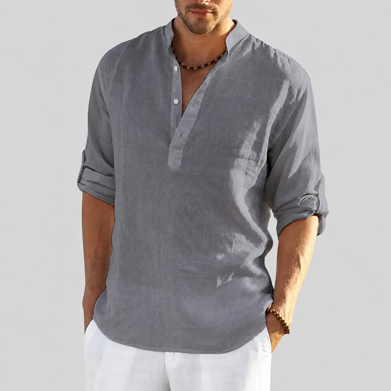 Cordell - Chemise pour homme légère et décontractée