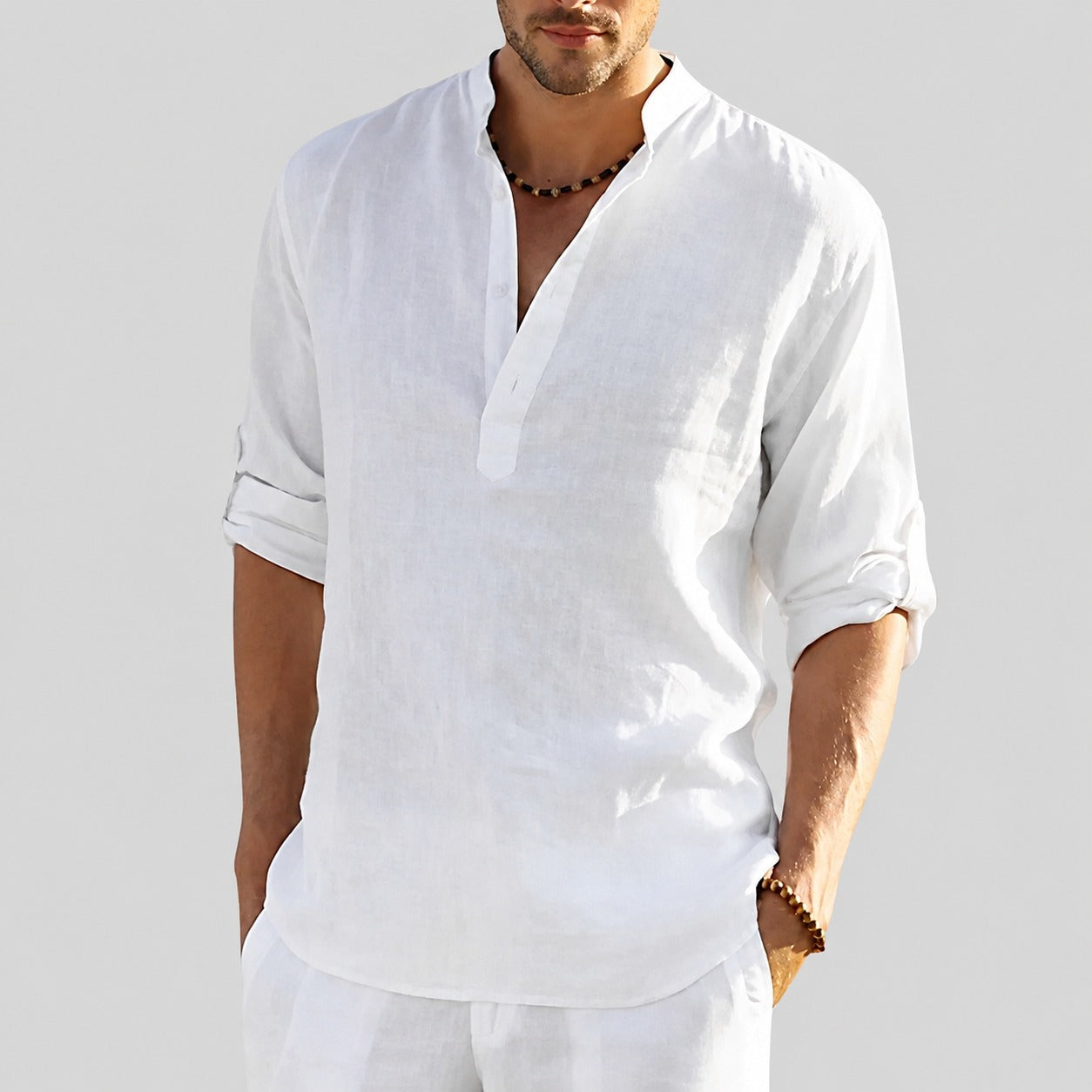 Cordell - Chemise pour homme légère et décontractée