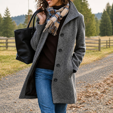 Harper - Manteau chaud mi-long