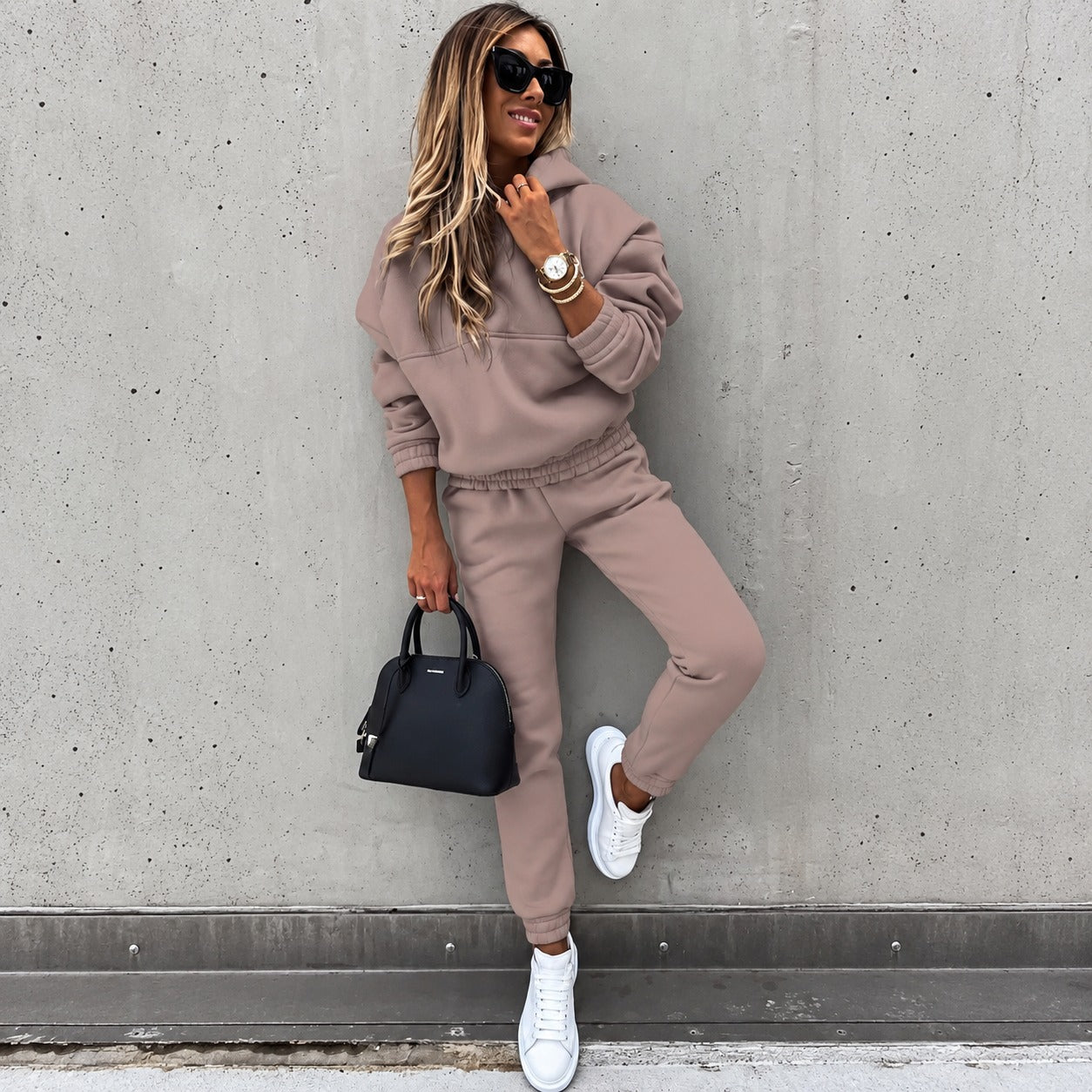Alisha - Ensemble de sweat-shirt à manches longues et pantalon