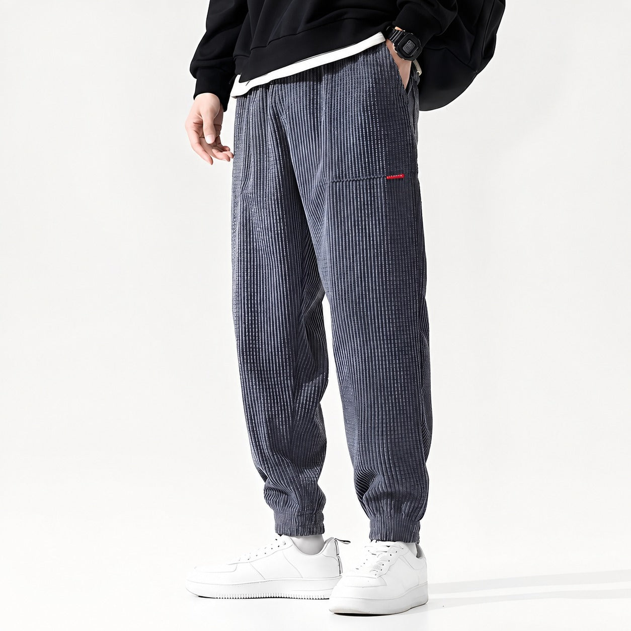 Nicolas - Pantalon classique et ample pour hommes