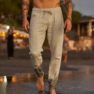 Pantalon pour homme léger et décontracté, à la coupe confortable