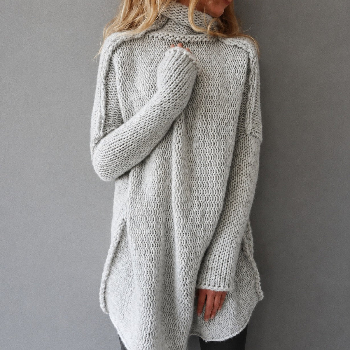 Greta - Pull à col roulé confortable