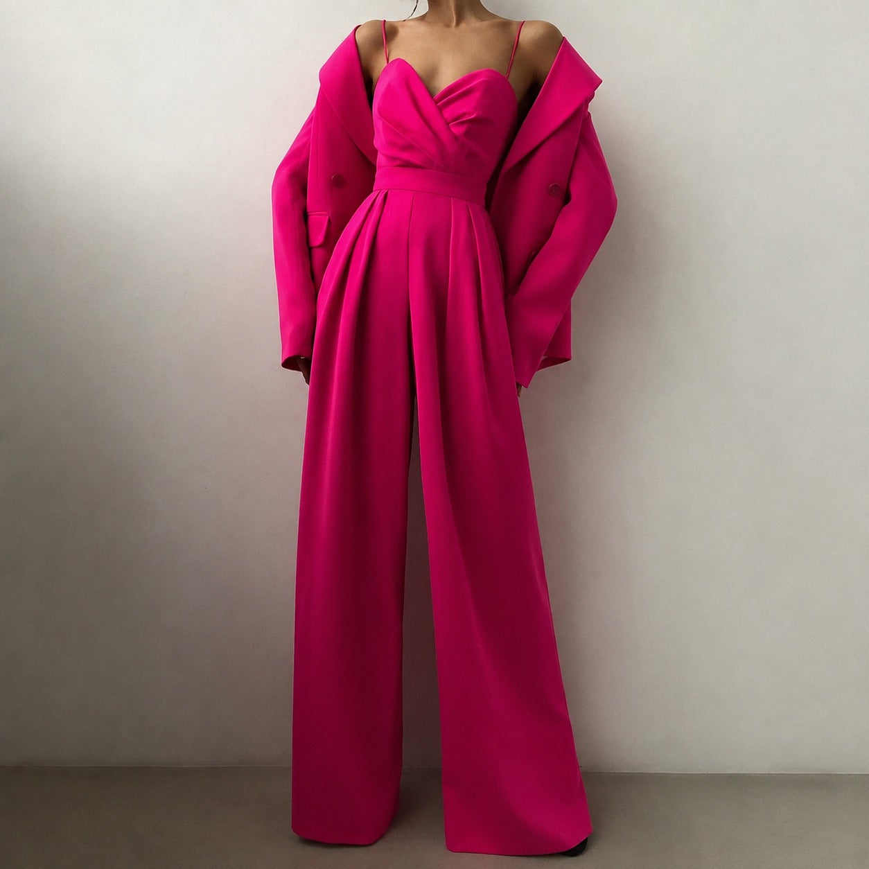 Becca - Combinaison élégante taille haute
