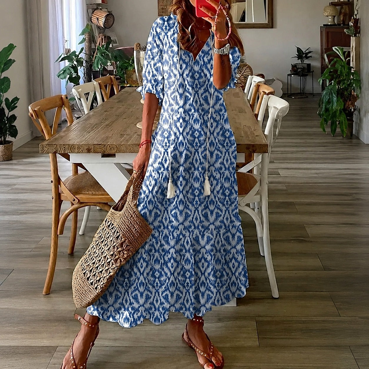 Claidel - Robe fascinante de style bohème