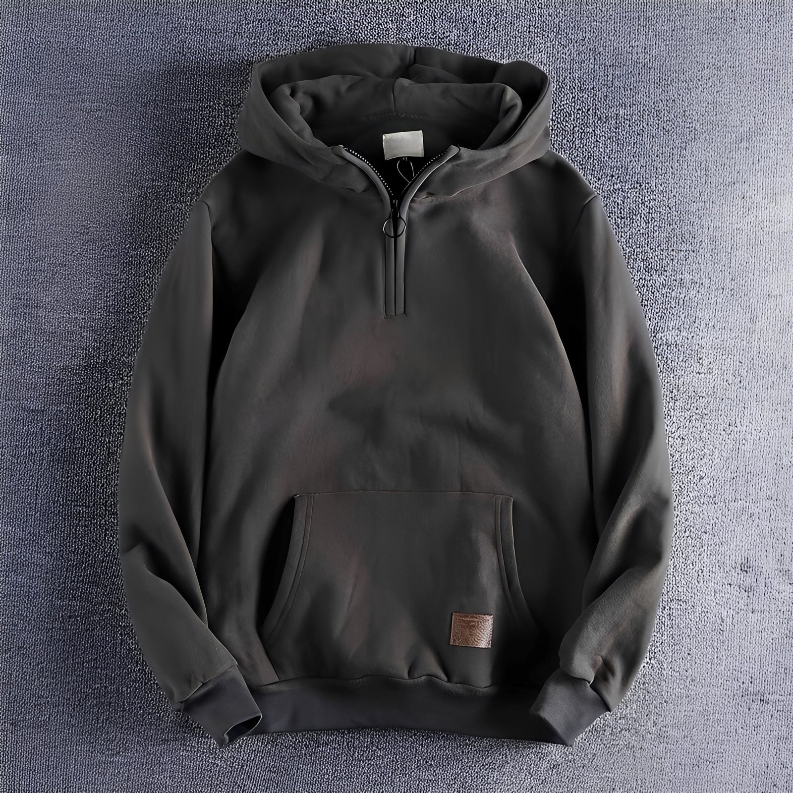 Tommy - Hoodie rétro à fermeture éclair pour hommes