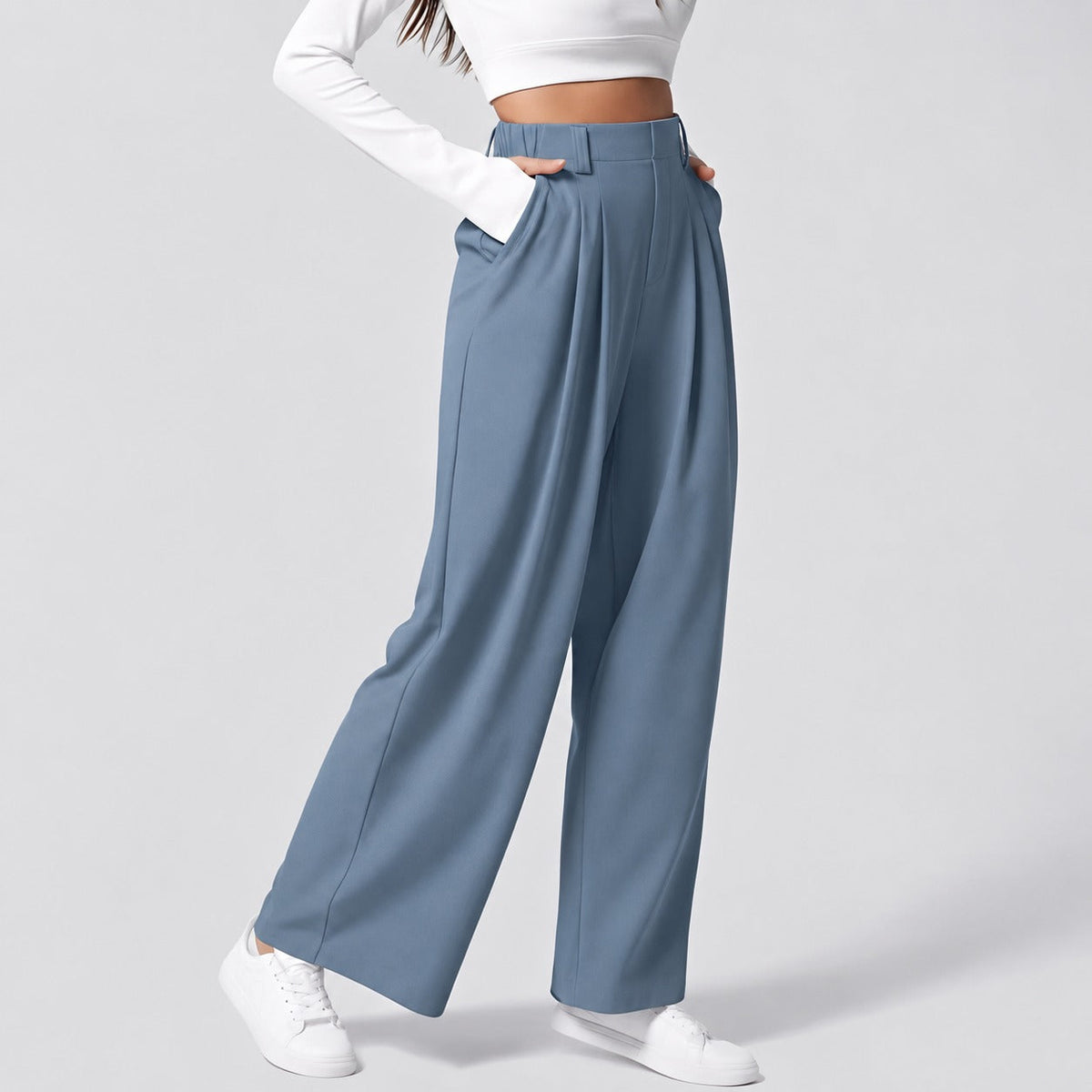 Montana - Pantalon droit élastique pour femmes