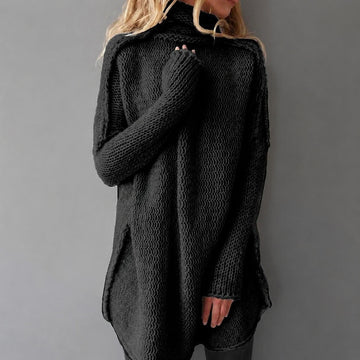 Greta - Pull à col roulé confortable