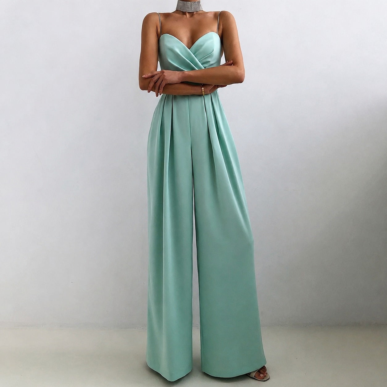 Becca - Combinaison élégante taille haute