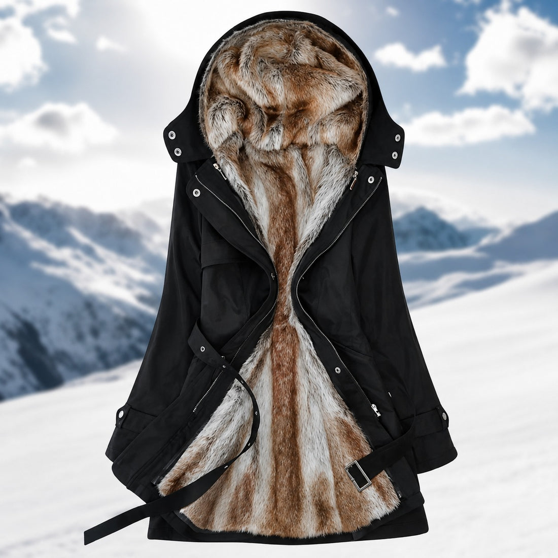 Hedda - Parka d'hiver de luxe pour femme