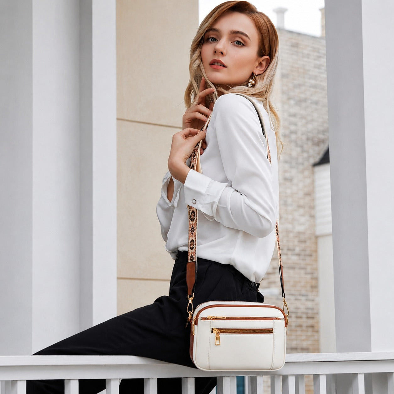 Marissa - Sac stylé avec fermeture éclair