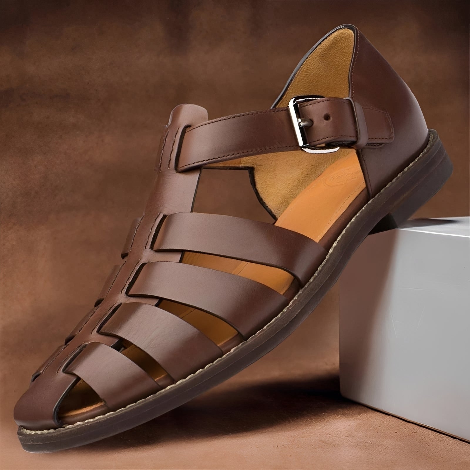 Sofronio - Sandales classiques et confortables pour hommes