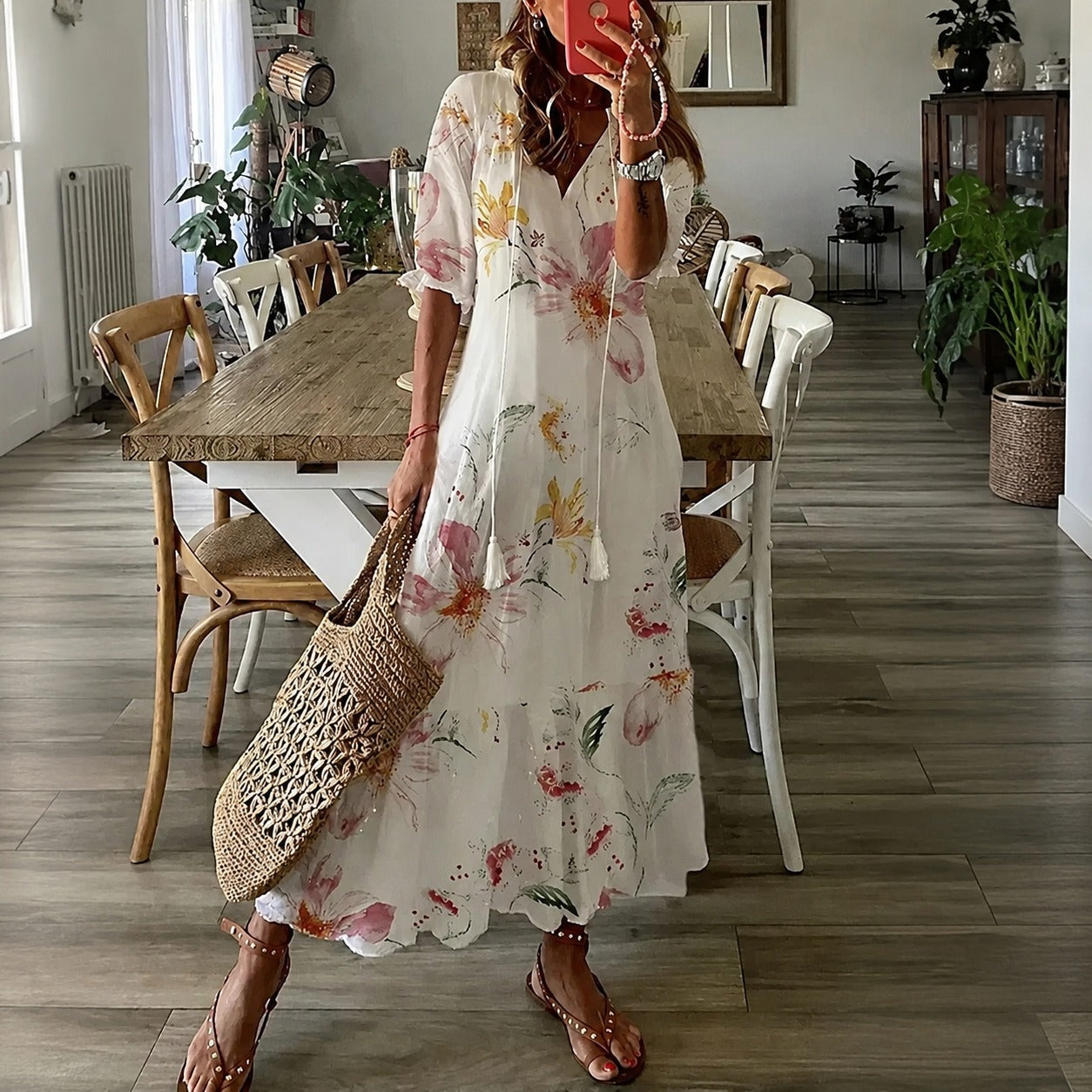 Claidel - Robe fascinante de style bohème