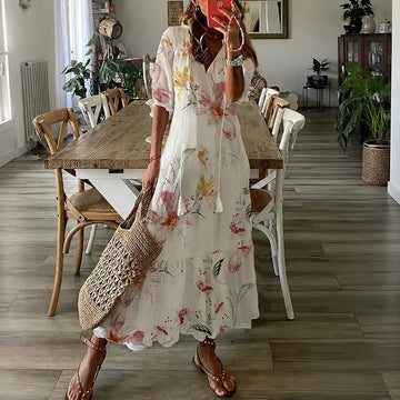 Claidel - Robe fascinante de style bohème
