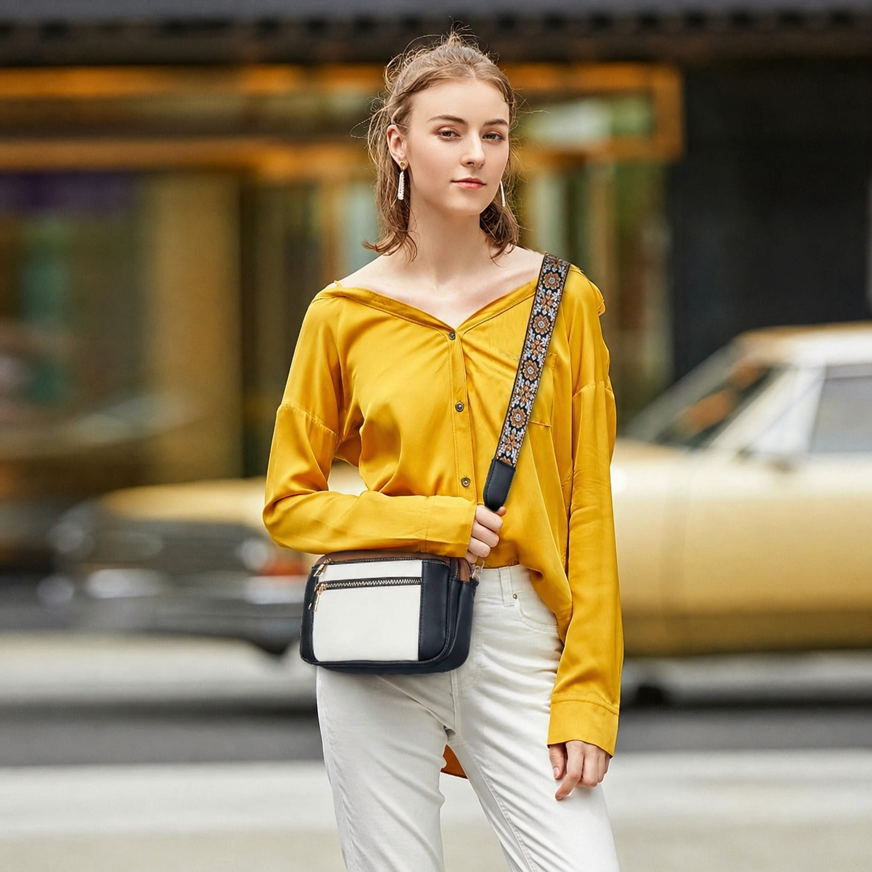 Marissa - Sac stylé avec fermeture éclair