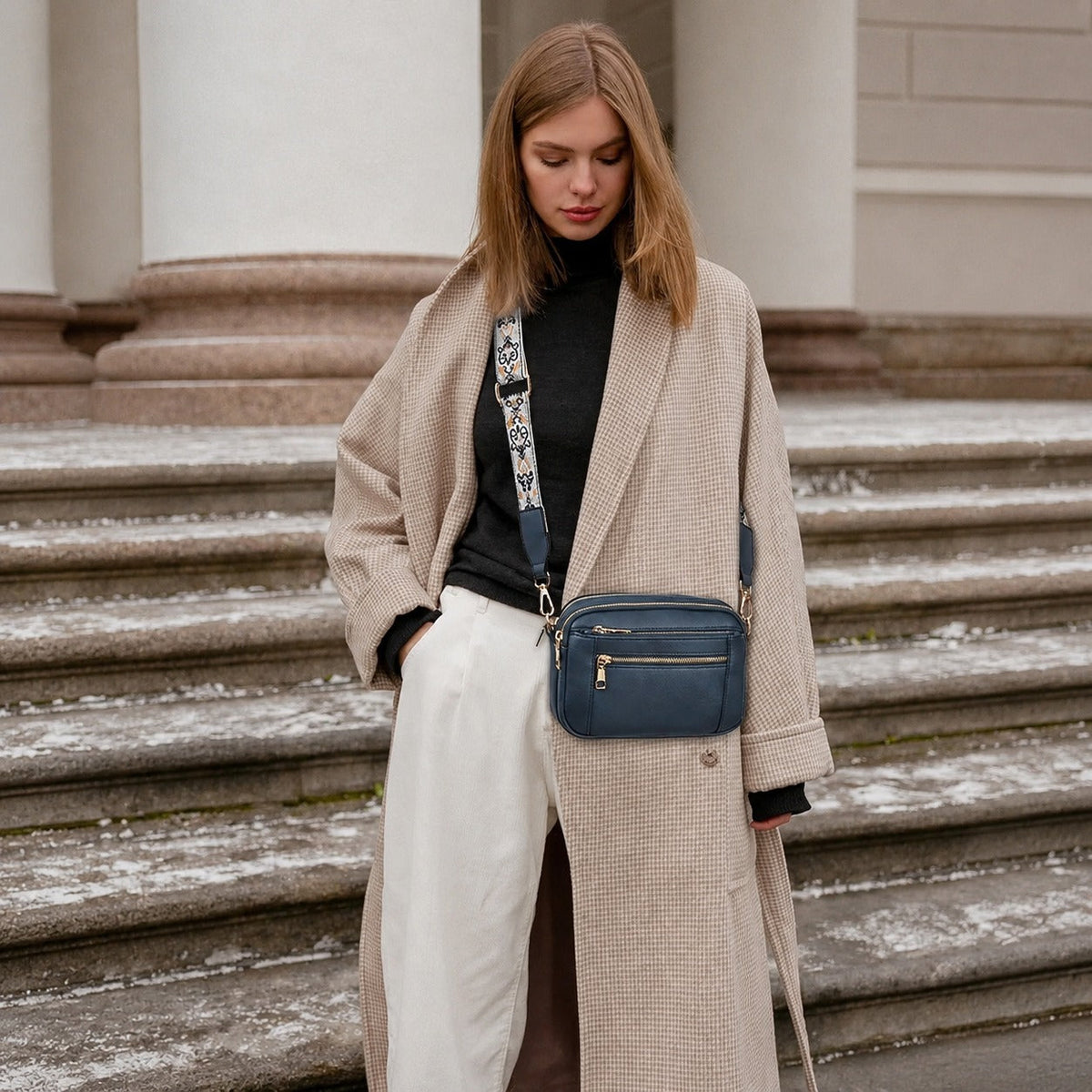 Marissa - Sac stylé avec fermeture éclair