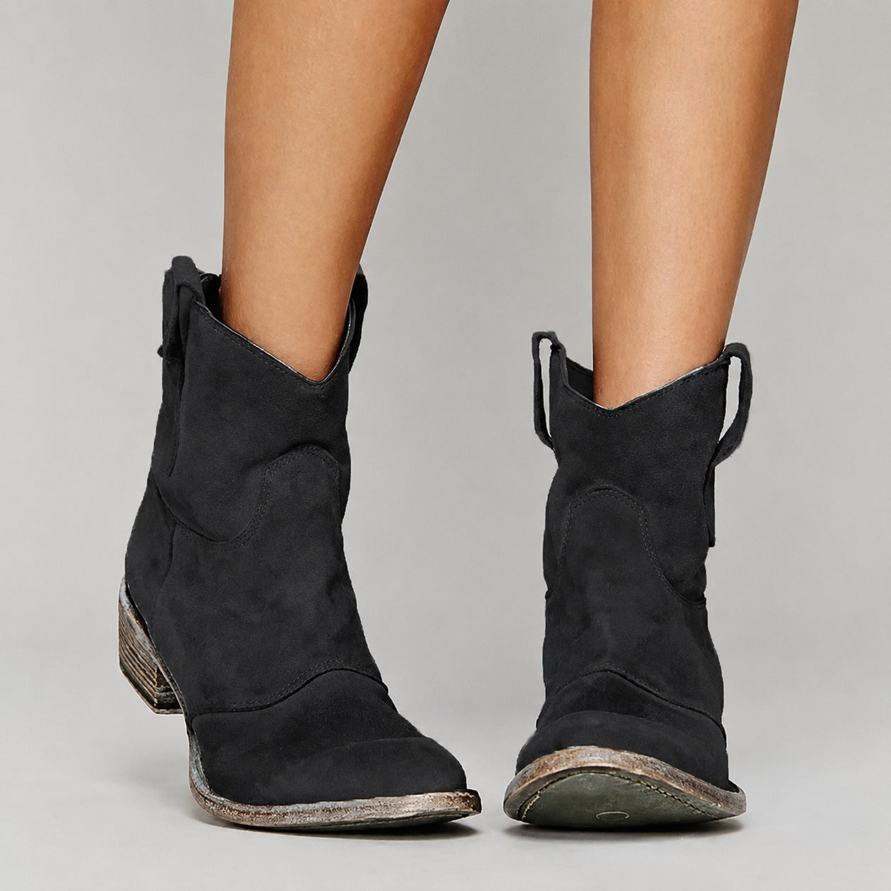 Jasmine - Bottes cheville modernes et décontractées