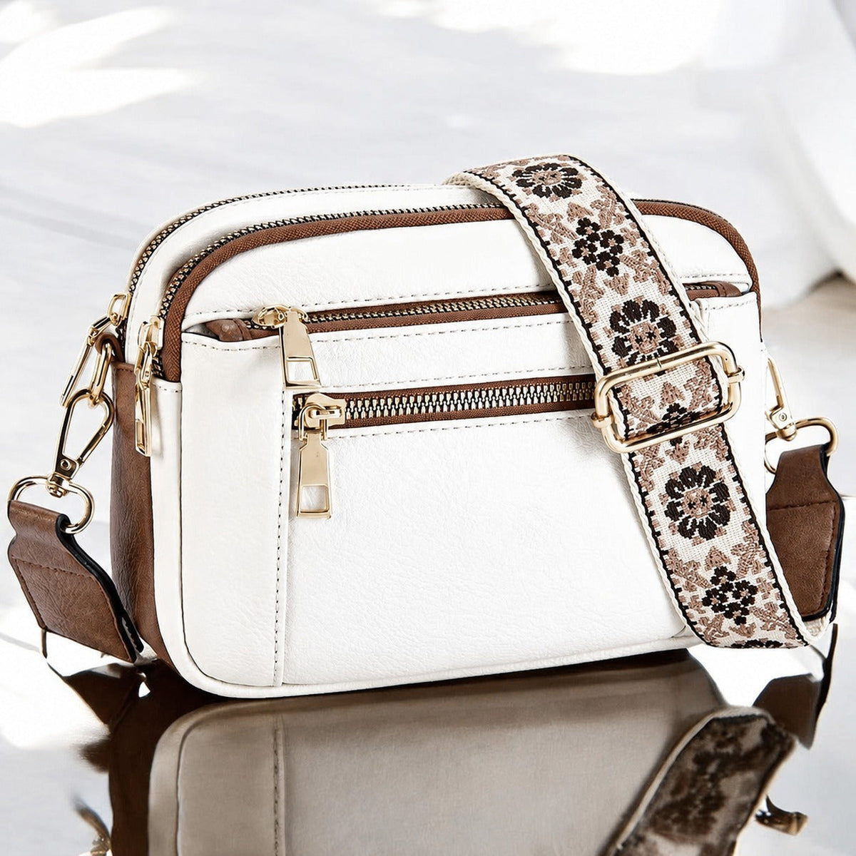 Marissa - Sac stylé avec fermeture éclair