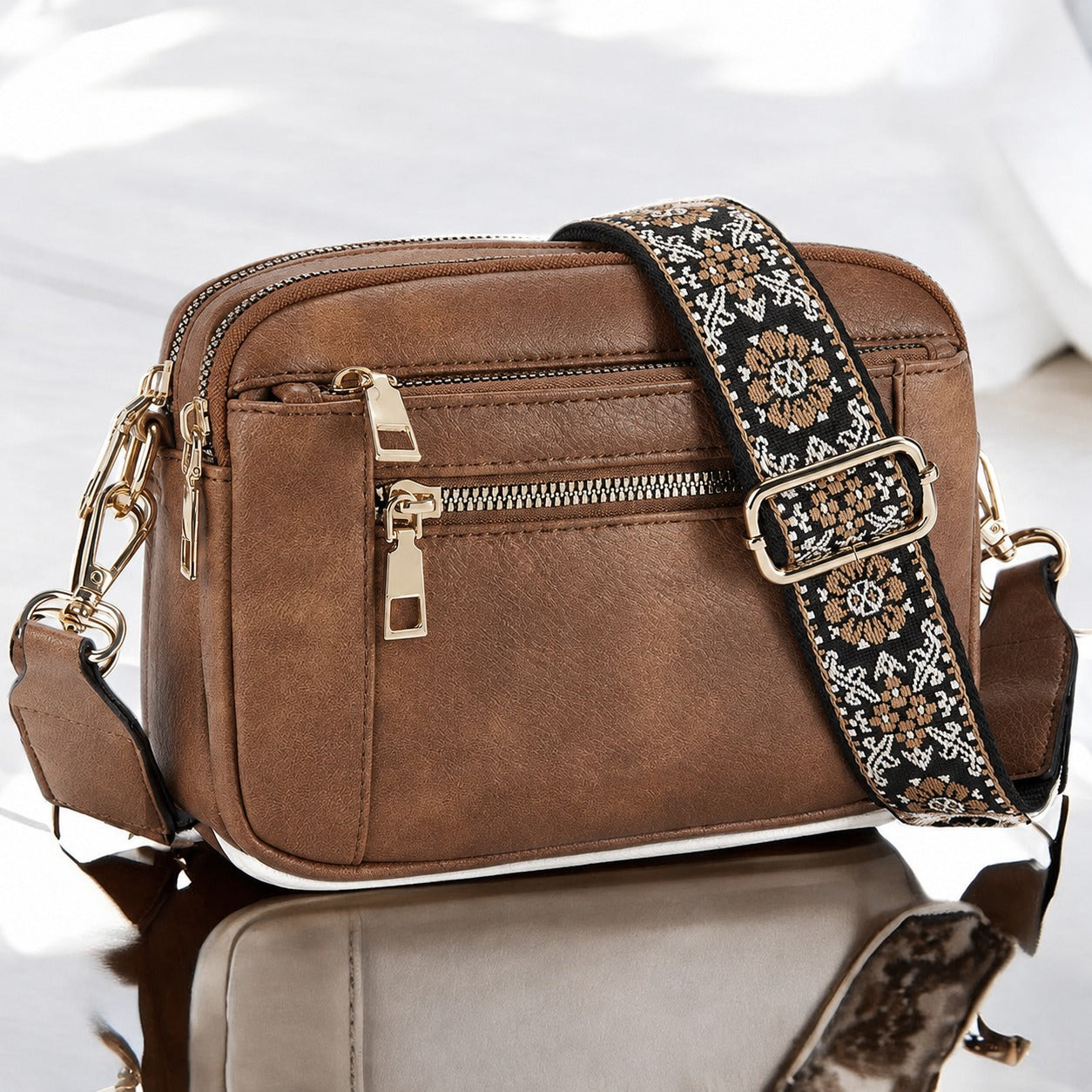 Marissa - Sac stylé avec fermeture éclair