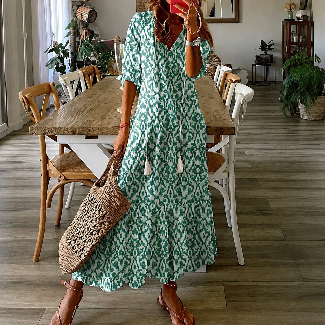 Claidel - Robe fascinante de style bohème
